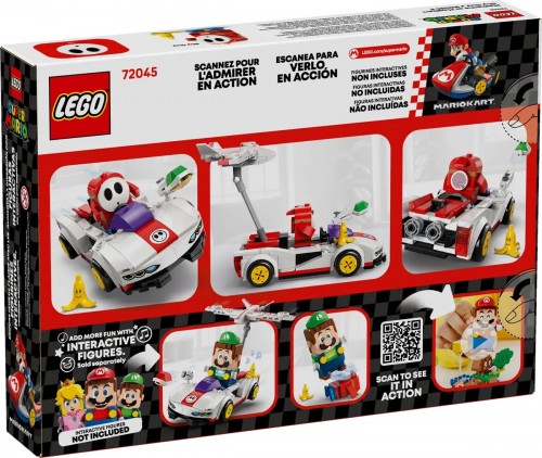 Lego Mario Kart Shy Guy and P-Wing 72045