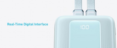 ANKER Zolo 10000 Built-In USB-C+Lightning Cable