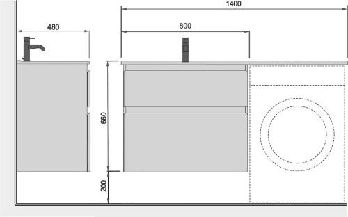 Moydodyr Fluffy 80-U 140 L 00-0009324
