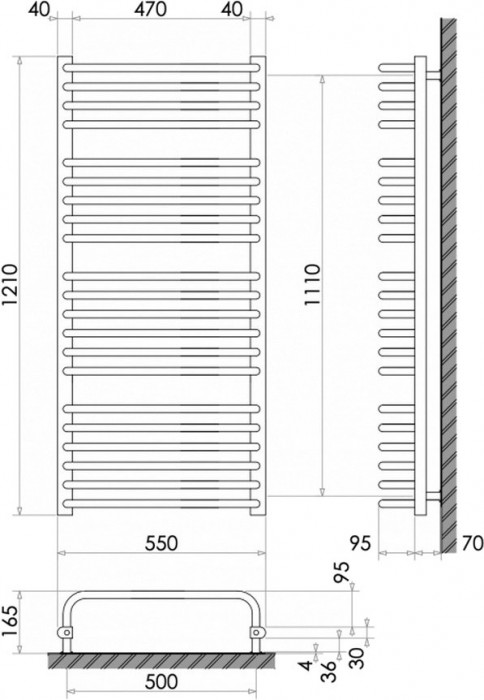 Polywarm Bavaria 550x1210 WU 21/55