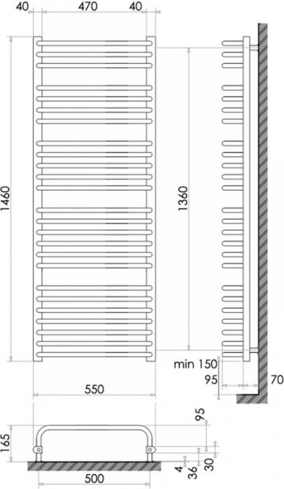 Polywarm Bavaria 550x1460 WU 25/55