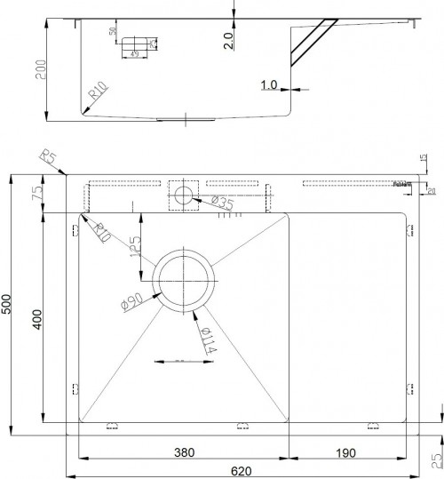 Fabiano BR 62x50 L 8213.401.1525