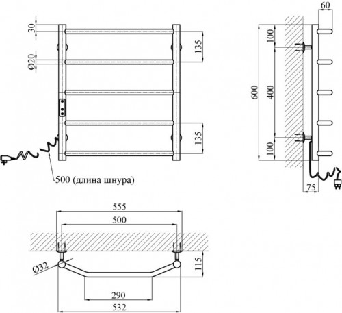 KRONER Diva EL600x500-5 CV036320