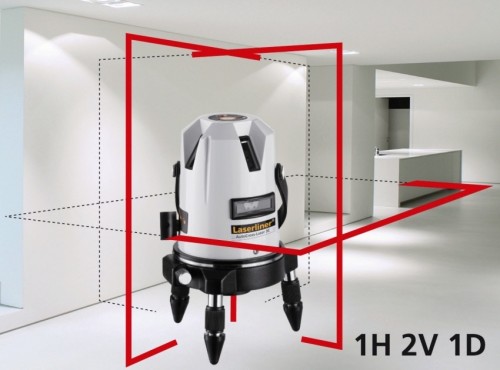 Возможности Laserliner AutoCross-Laser 3C