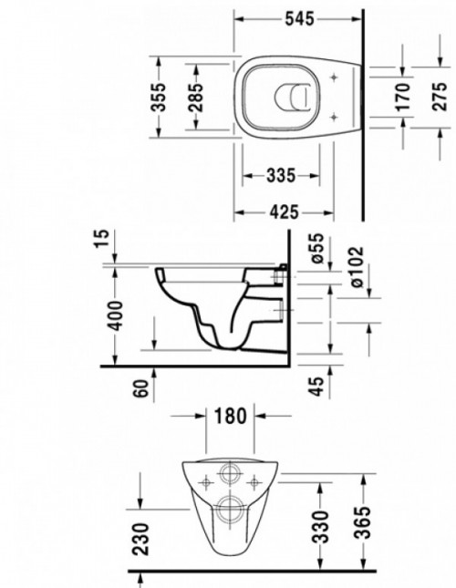 Duravit D-Code 253509