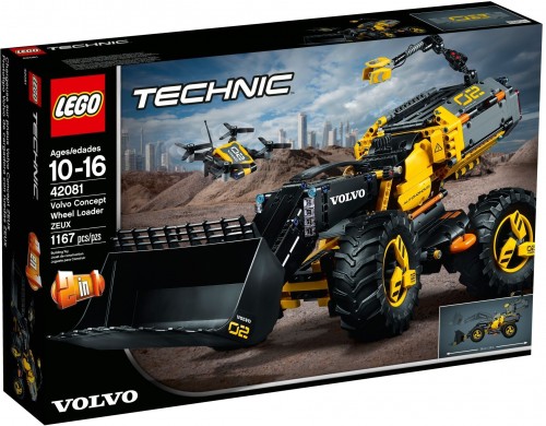 Lego Volvo Concept Wheel Loader ZEUX 42081