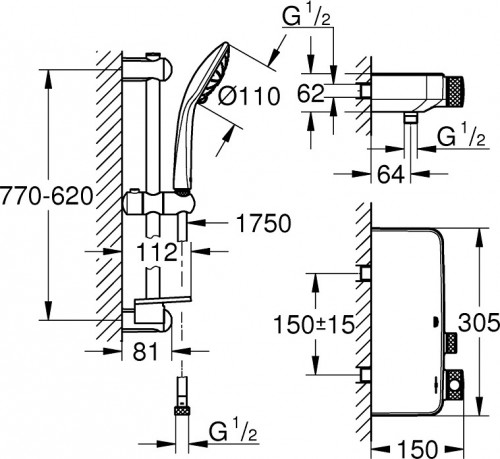 Grohe SmartControl 34721