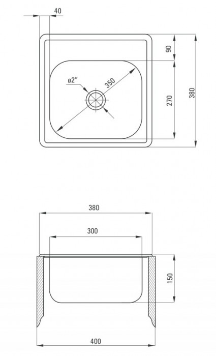Deante Techno ZMU 0100