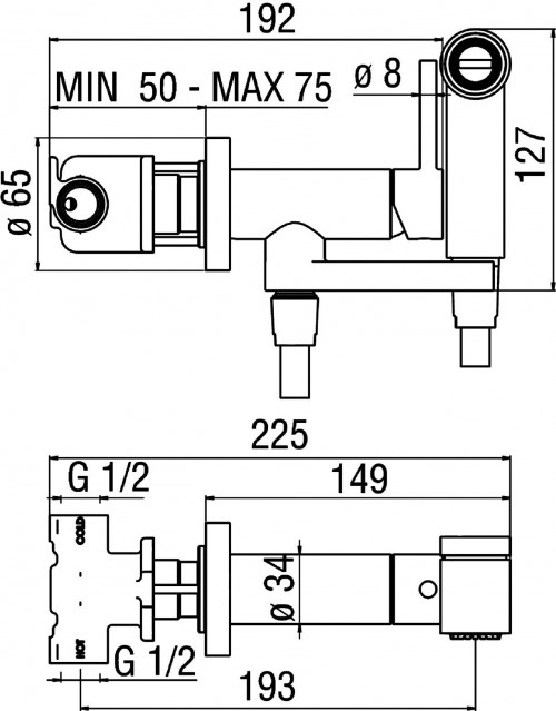 Nobili Rubinetterie AV00600-CR