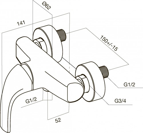 AM-PM Sense F7520032