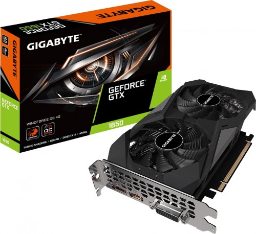 Gigabyte GeForce GTX 1650 D6 WINDFORCE OC 4G