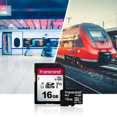 Transcend microSDHC 410M и SDHC 410M