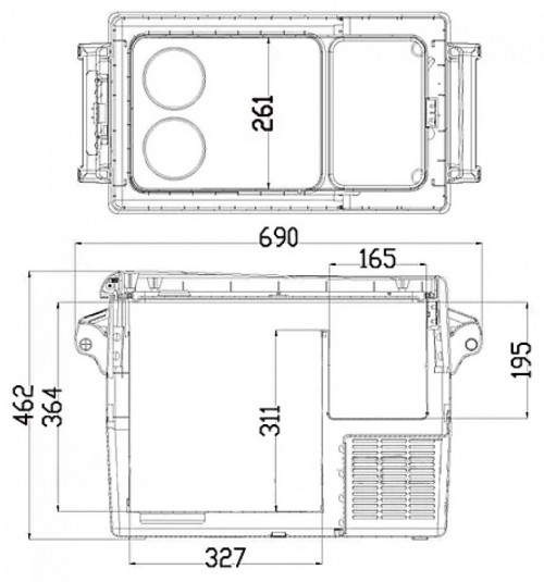 Alpicool CF-55