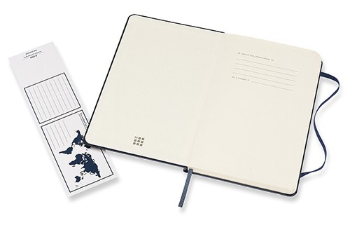 Moleskine Plain Notebook Sapphire