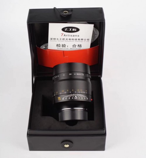 7Artisans 75mm F1.25