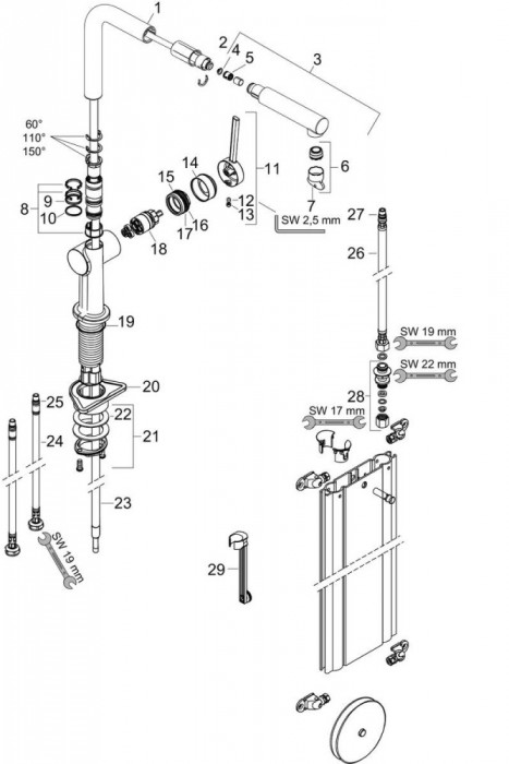 Hansgrohe Talis M54 72809000