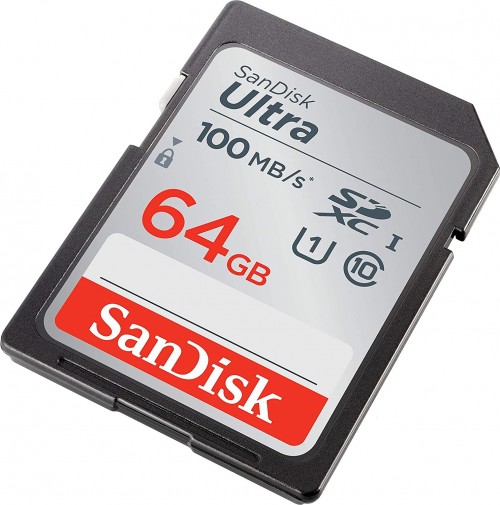 SanDisk Ultra SDXC UHS-I 100MB/s Class 10