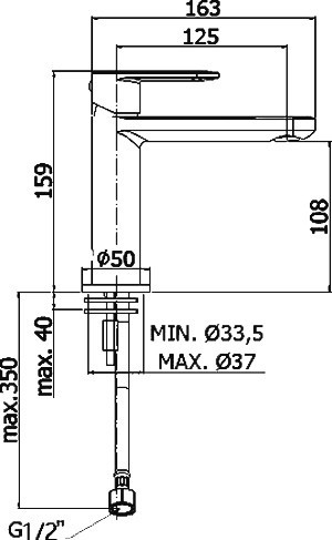 Paffoni Candy CA 071HCR