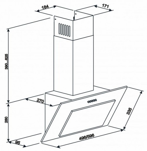 ELEYUS Vertical 700 50 WH