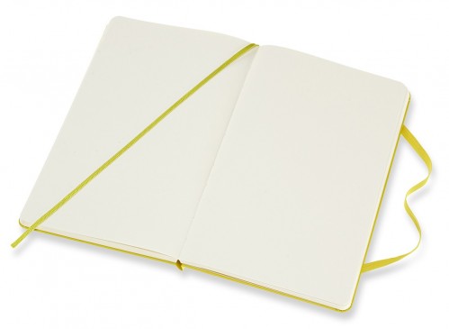 Moleskine Plain Notebook Large Yellow