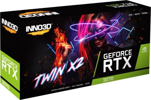 INNO3D GeForce RTX 3070 TWIN X2 LHR