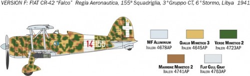 ITALERI FIAT CR.42 Falco (1:72)