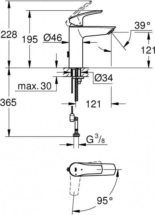 Grohe Eurosmart 2339430E