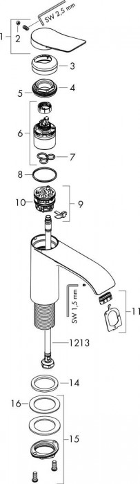 Hansgrohe Vivenis 75013000