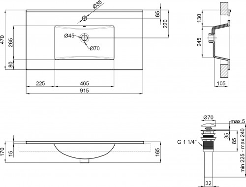 Q-tap Albatross E QT01119090EW