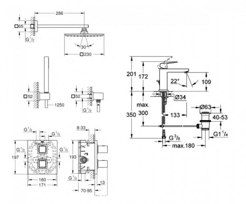 Grohe Grohtherm Cube 345234