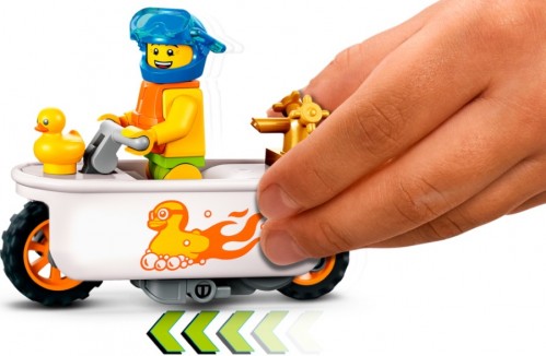 Lego Bathtub Stunt Bike 60333