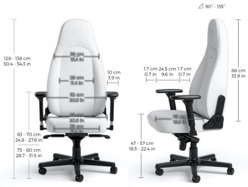 Noblechairs Icon White Edition