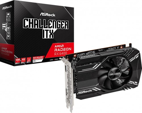 ASRock Radeon RX 6400 Challenger ITX 4GB