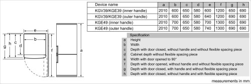 Bosch KGE49AICAG