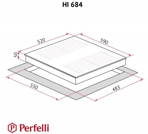 Perfelli HI 684 WH