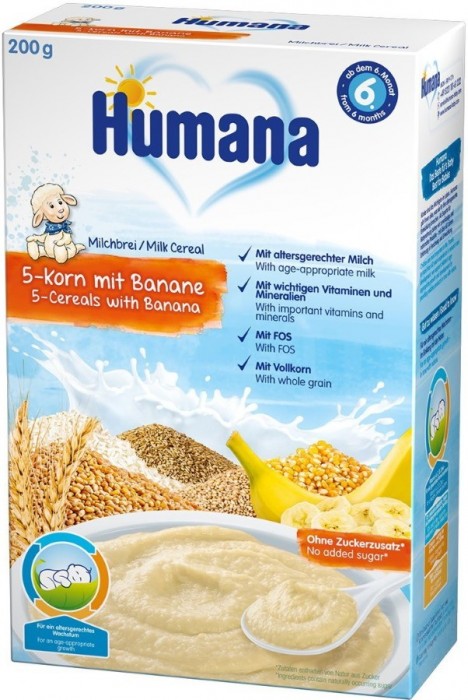 Humana Milk Porridge 6 200