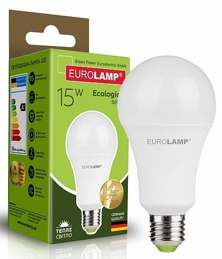 Eurolamp LED EKO A70 15W 3000K E27