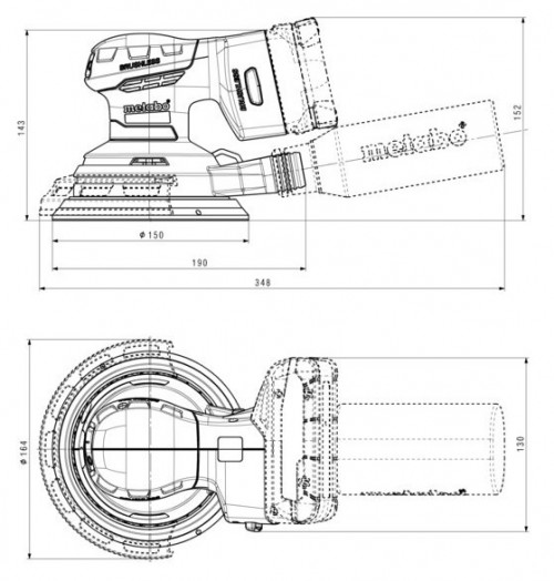 Metabo SXA 18 LTX 150 BL