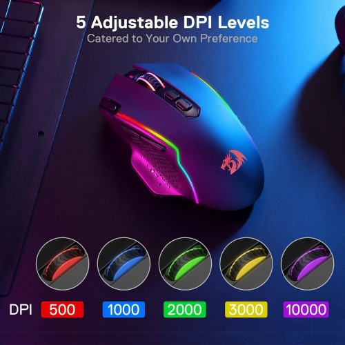 Redragon M810 Pro Wireless Gaming Mouse