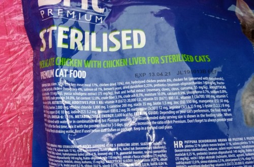 Brit Premium Sterilized Chicken 8 kg