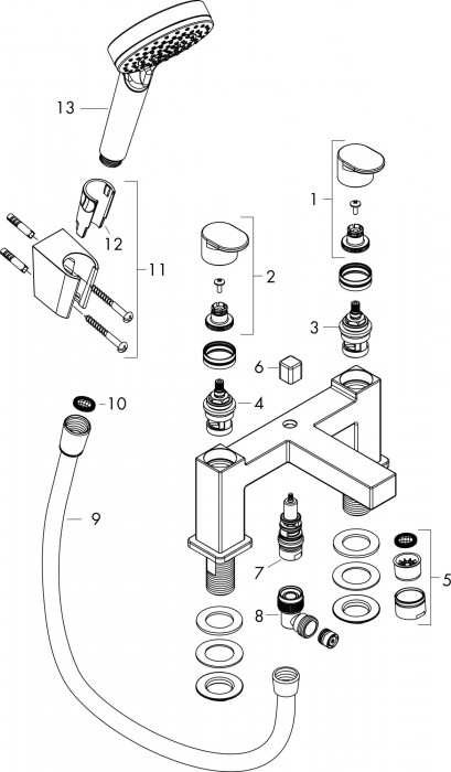 Hansgrohe Vernis Shape 71462000