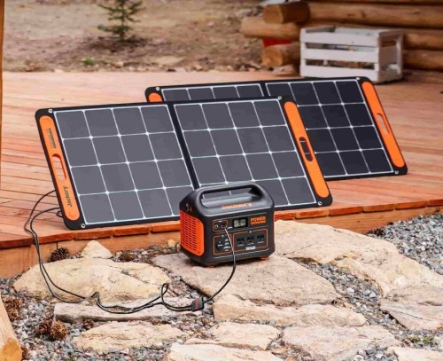 Jackery Explorer 500 + Solar Saga 100W