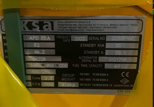 AKSA APD 35 A