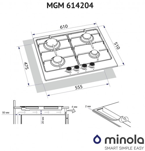 Minola MGM 614204 BL