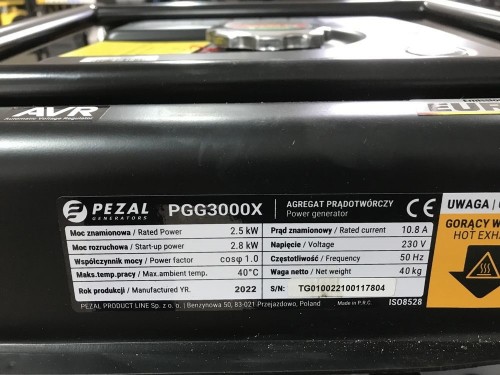 Pezal PGG3000X