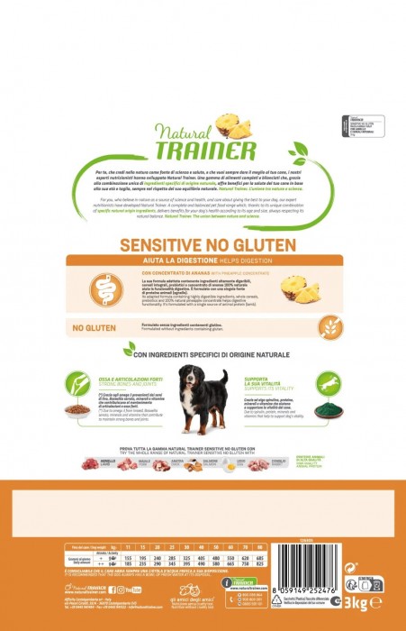 Trainer Natural Sensitive Adult Med/Max Lamb 3 kg