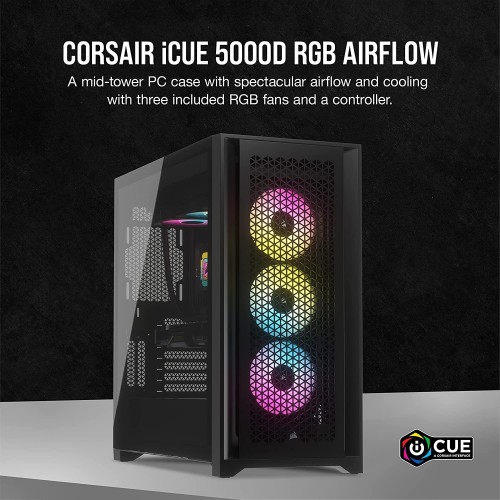 Corsair iCUE 5000D RGB Airflow