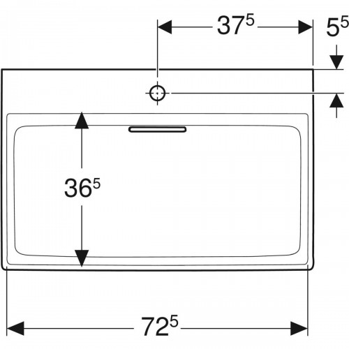 Geberit One 75 505.036.00.1