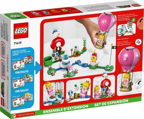 Lego Peachs Garden Balloon Ride Expansion Set 71419