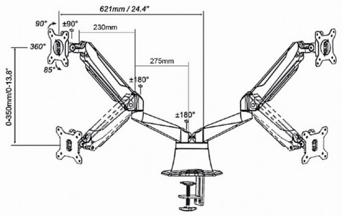 Gembird MA-DA2-01